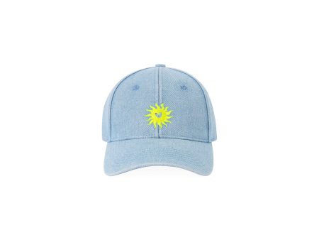 Baseball Hat - Sun Washed Denim on Sale