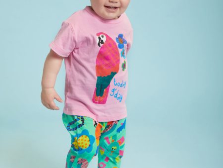 Macaw Baby Tee For Cheap