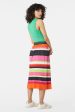 Frosty Fruit Knit Pleat Skirt Hot on Sale