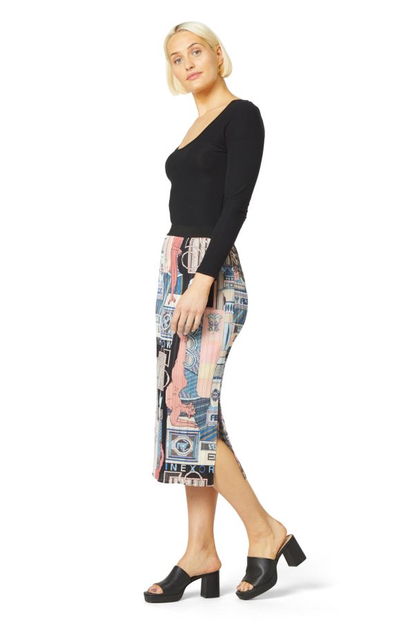 All The Way Alive Pleated Skirt Discount