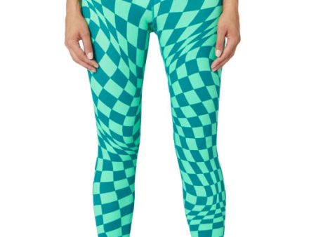 Warped Check Legging For Cheap