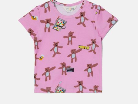 Teddy s Picnic Baby SS Tee For Cheap